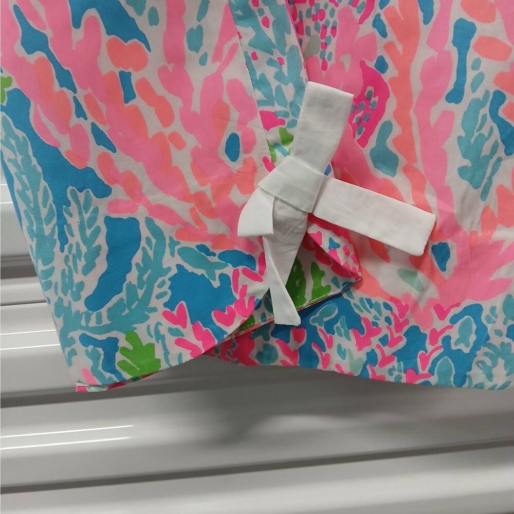 Lilly Pulitzer Let's Cha Cha Delia Dress Women's Size 8 Sleeveless Scoop Back - Picture 6 of 8